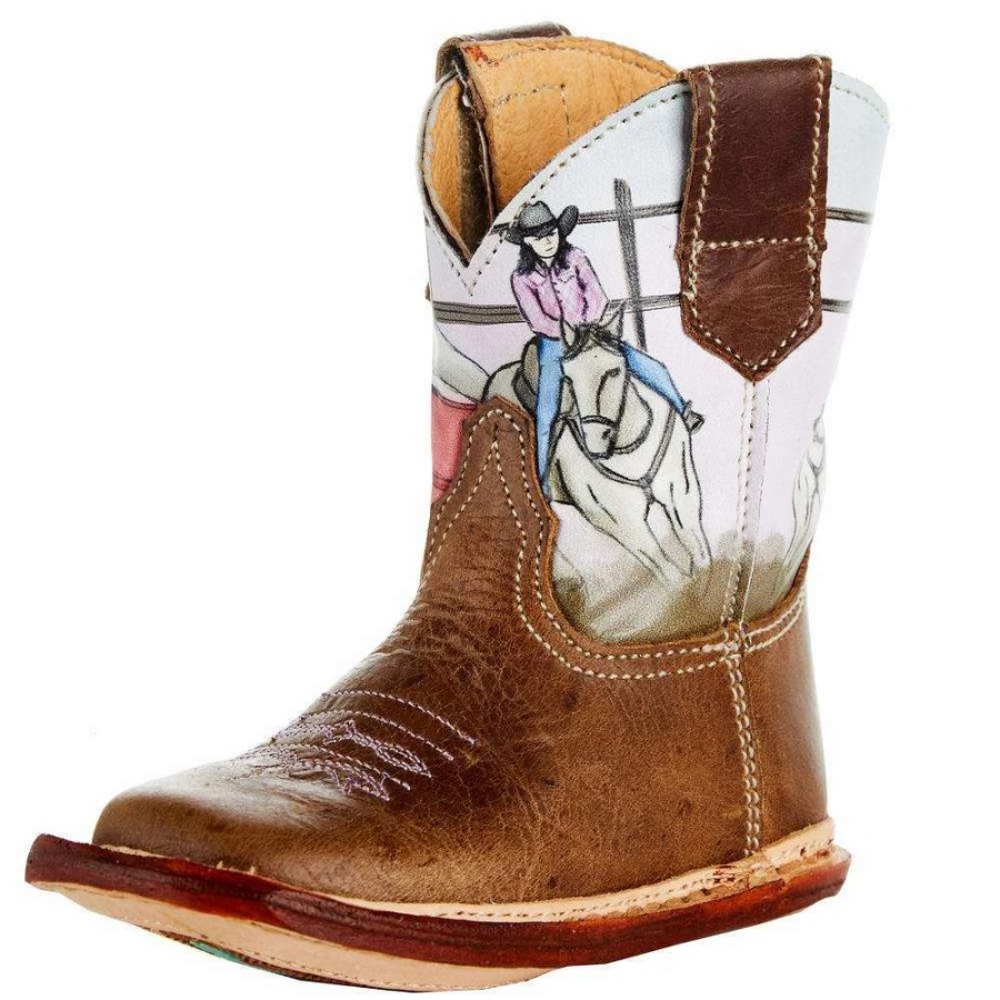 Boots * | Roper Infant Barrel Racer Cowbabies Boot