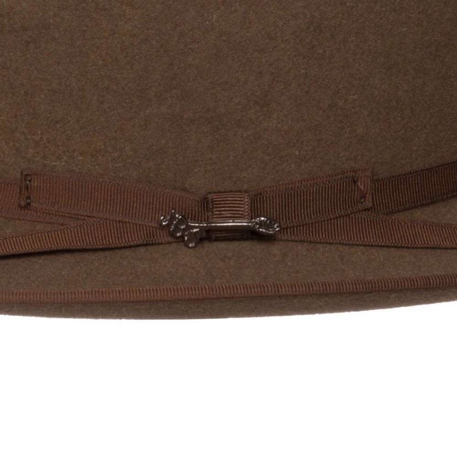 Felt Cowboy Hats * | Stetson Hats 6X Open Road Brown Mix 2 3/4In. Brim