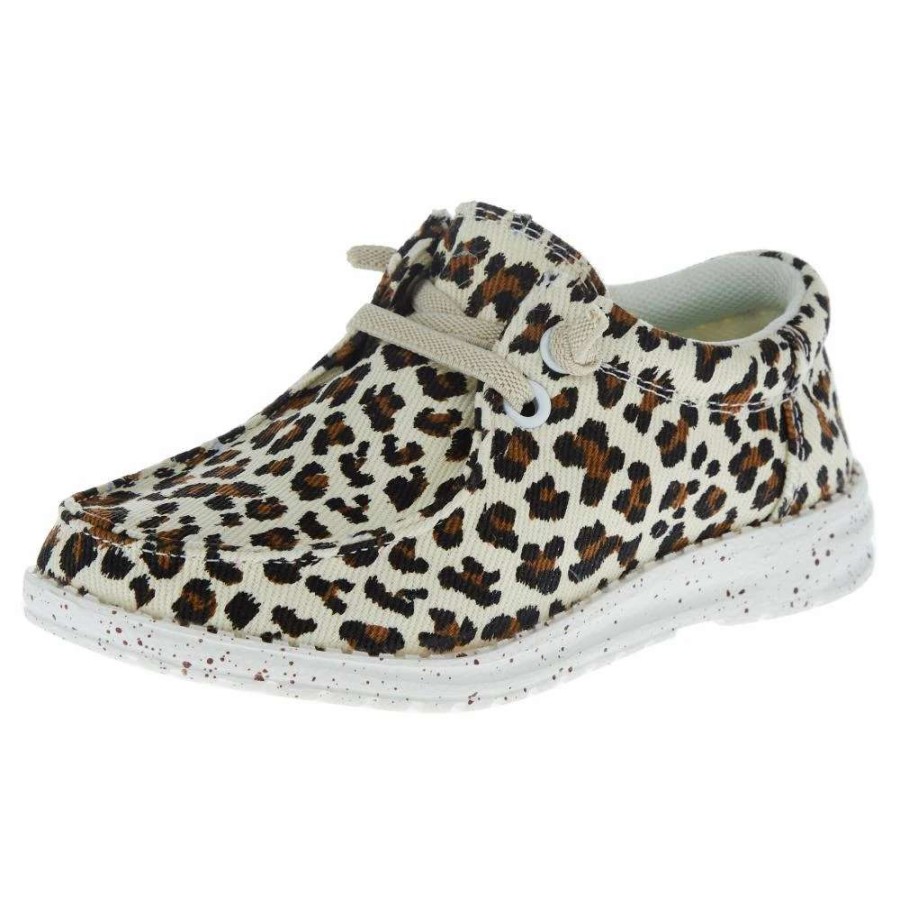 Boots * | Roper Kids Hang Loose Cheetah Casual Shoe