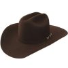 Felt Cowboy Hats * | Resistol 72 Ustrc 6X Chocolate 4-1/4In. Brim Felt Cowboy Hat