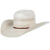 Straw Cowboy Hats * | American Hats Ahc 6900 Racher Drilex 2 Cord Chocolate Band 4 1/4In. Brim Straw Cowboy Hat