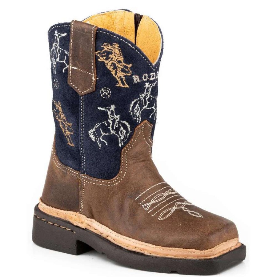 Boots * | Roper Toddler Roughstock Cowboy Boot