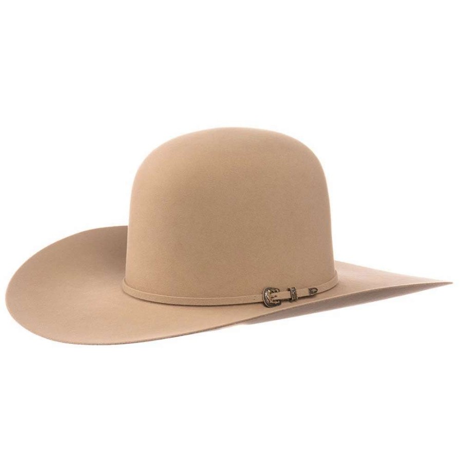 Felt Cowboy Hats * | Rodeo King 30X Buckskin Hat 4 1/4In. Brim Open Crown Felt Cowboy Hat