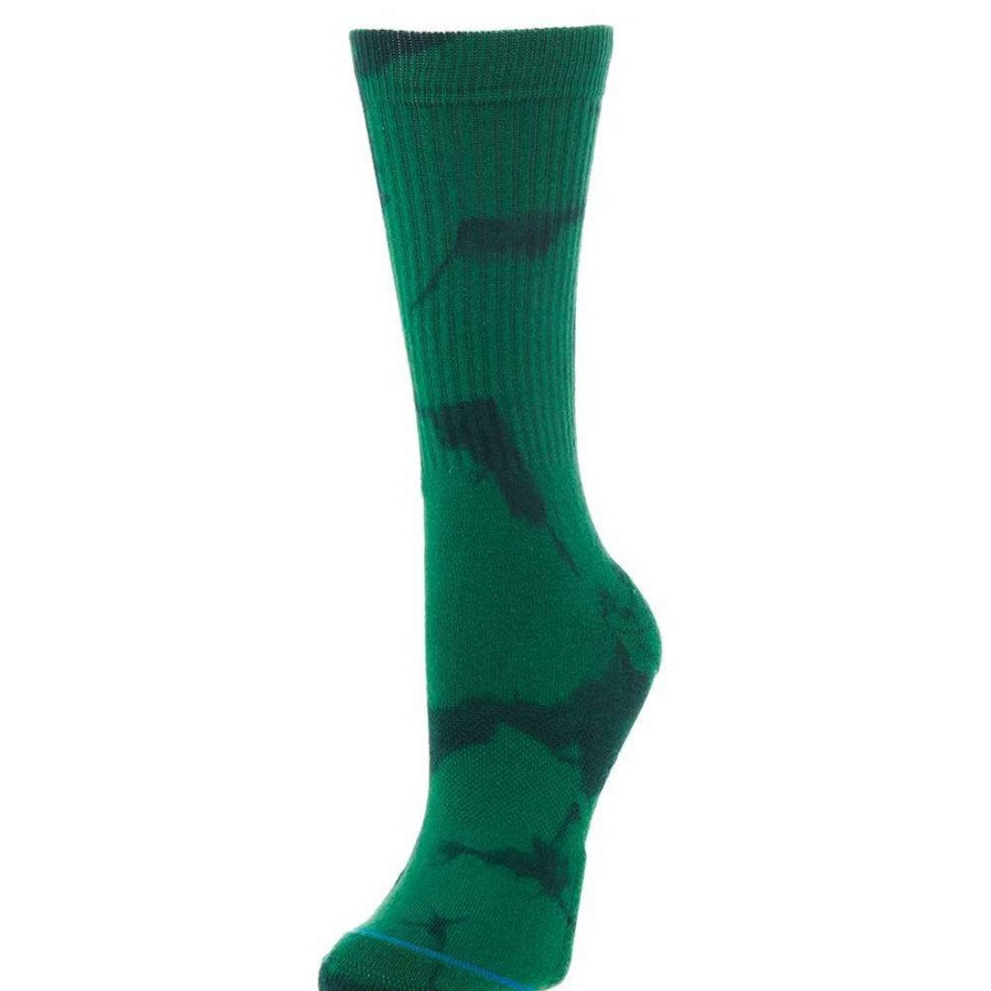 Boots * | Stance Men'S Green Limpid Crew Socks