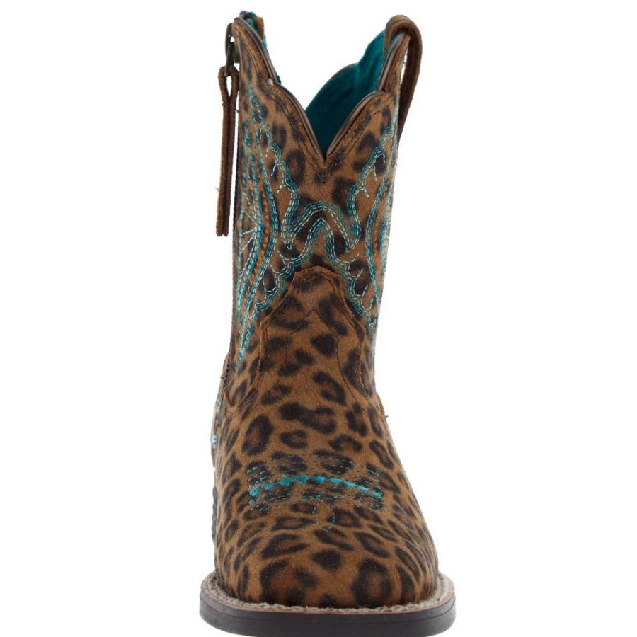 Boots * | Ariat Toddlers Primetime Easy Fit Faded Leopard Boot