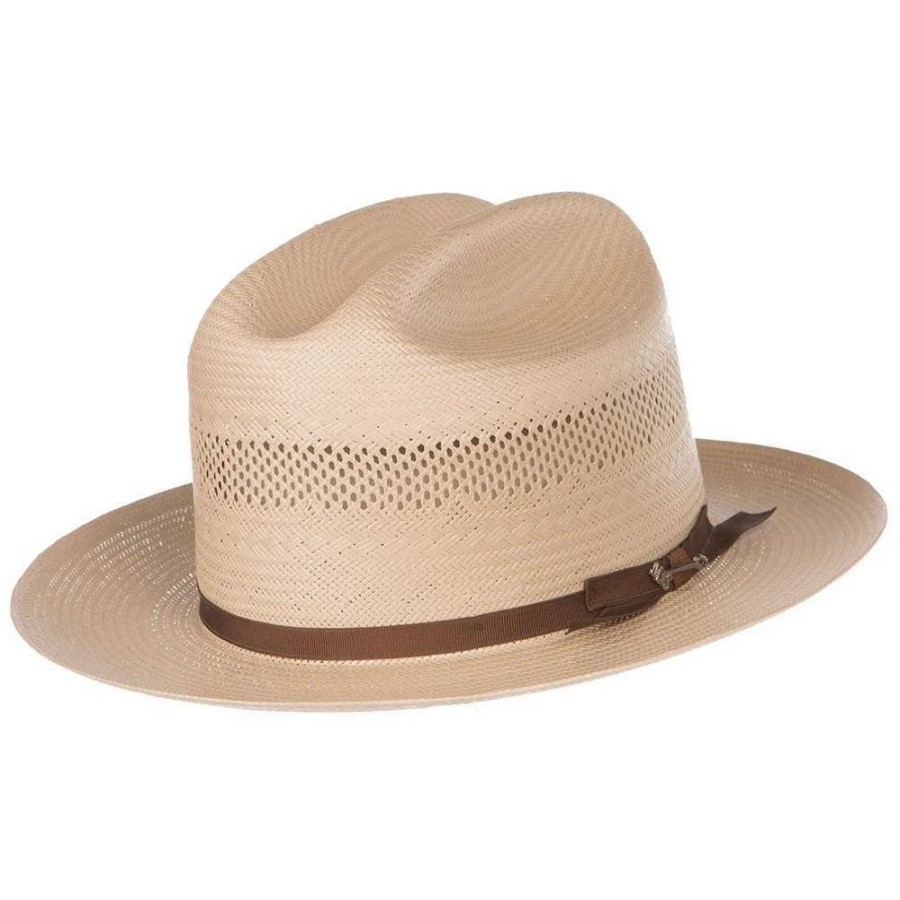 Straw Cowboy Hats * | Stetson Hats 10X Open Road Toast 2 3/4In. Brim