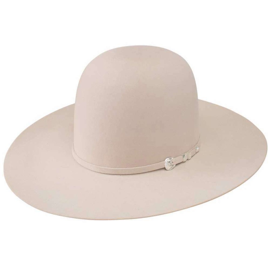 Felt Cowboy Hats * | Resistol 100X Pure 4 /4In. Brim Open Crown Felt Cowboy Hat