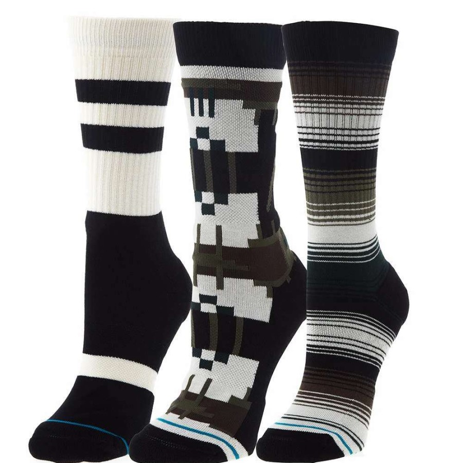 Boots * | Stance Multi Guage 3 Pack Crew Socks