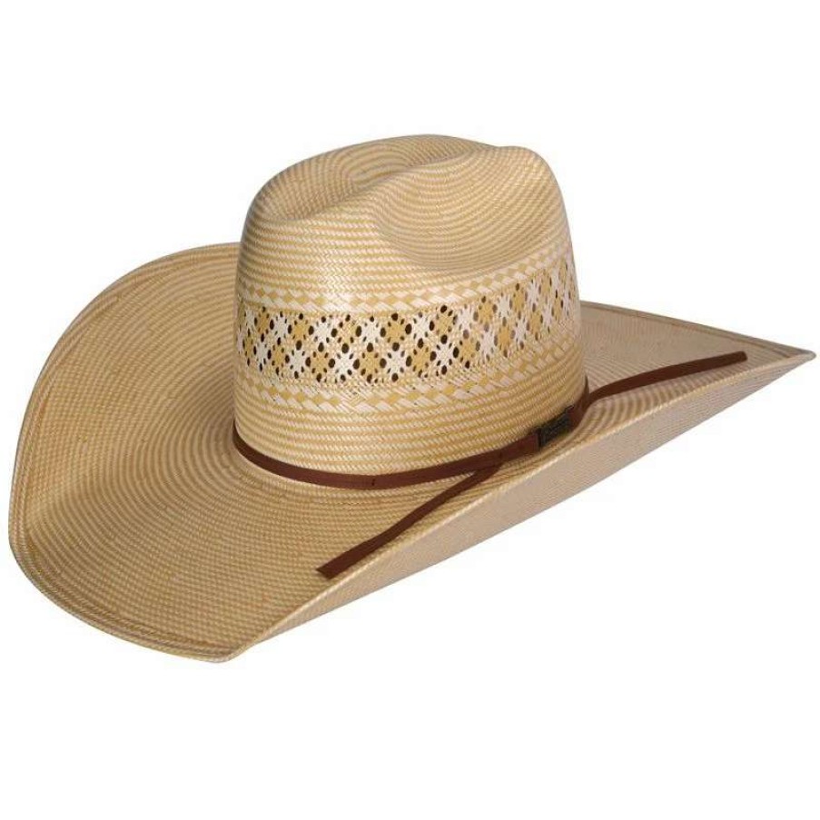 Straw Cowboy Hats * | American Hats 15 Star Wheat 4-1/2In. Brim Straw Cowboy Hat