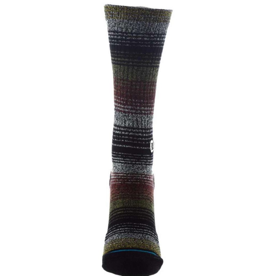 Boots * | Stance Men`S Black Cadent Crew Socks