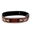 Hat Care & Accessories * | Rodeo King Brown Woven Hat Band With Silver Concho Closure