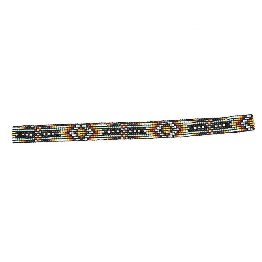 Hat Care & Accessories * | Austin Accent, Inc. Austin Accent Inc. 5/8In. Beaded Stretch Aztec Hat Band