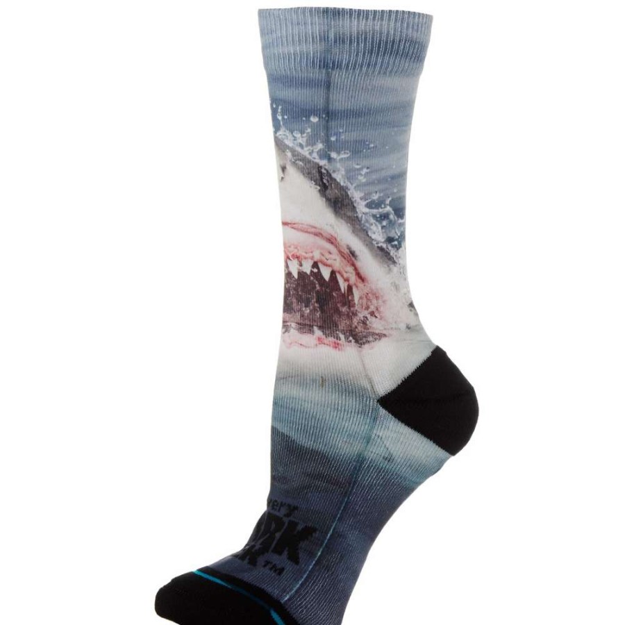 Boots * | Stance Unisex Pearly Whites Crew Socks