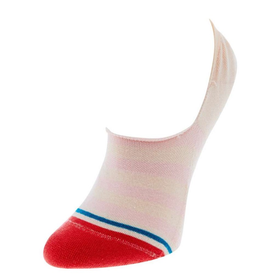 Boots * | Stance Women'S Absolute 3 Pck Peach No Show Socks