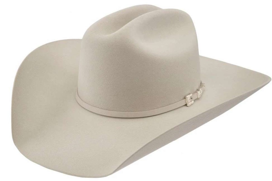 Felt Cowboy Hats * | Resistol 6X Logan Silver Belly 4-1/4In. Pre-Creased Cowboy Hat