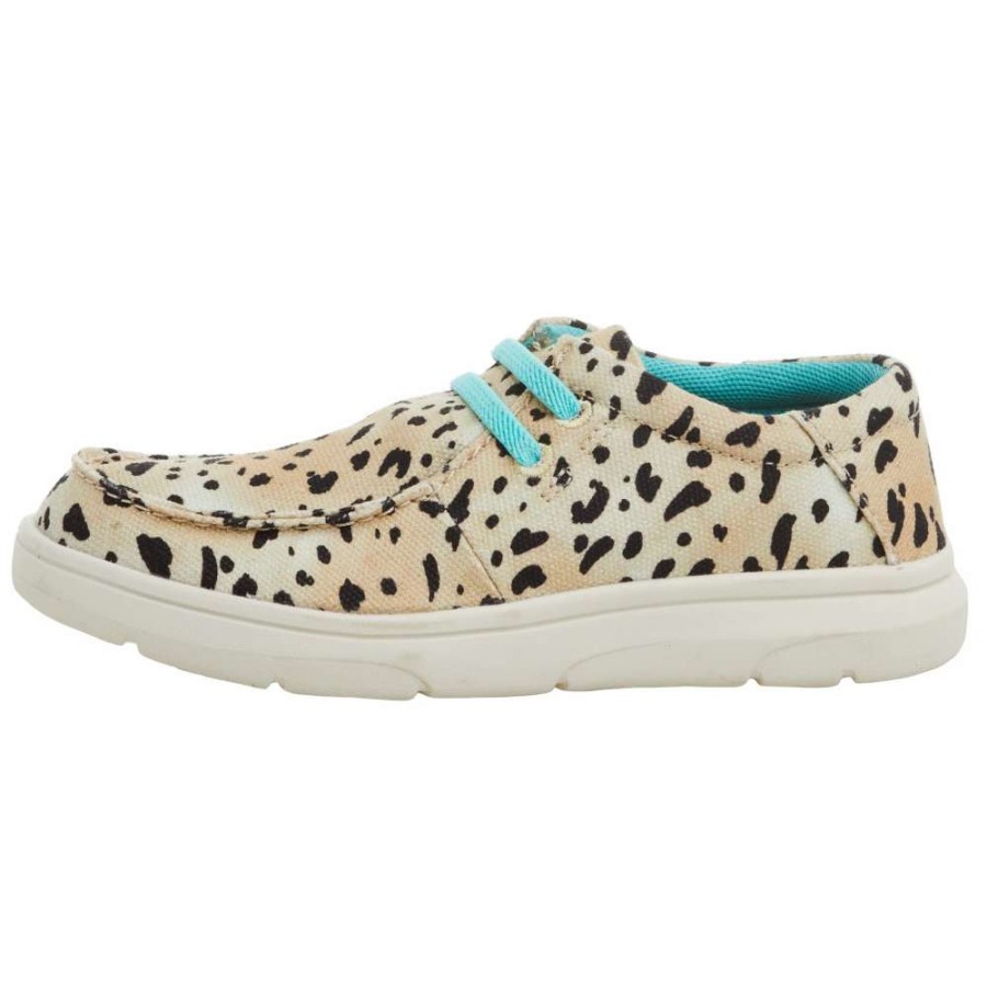 Boots * | Ariat Child/Youth Hilo Washed Animal Print Casual