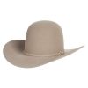 Felt Cowboy Hats * | American Hats 40X Natural 4 /4In. Brim Felt Cowboy Hat