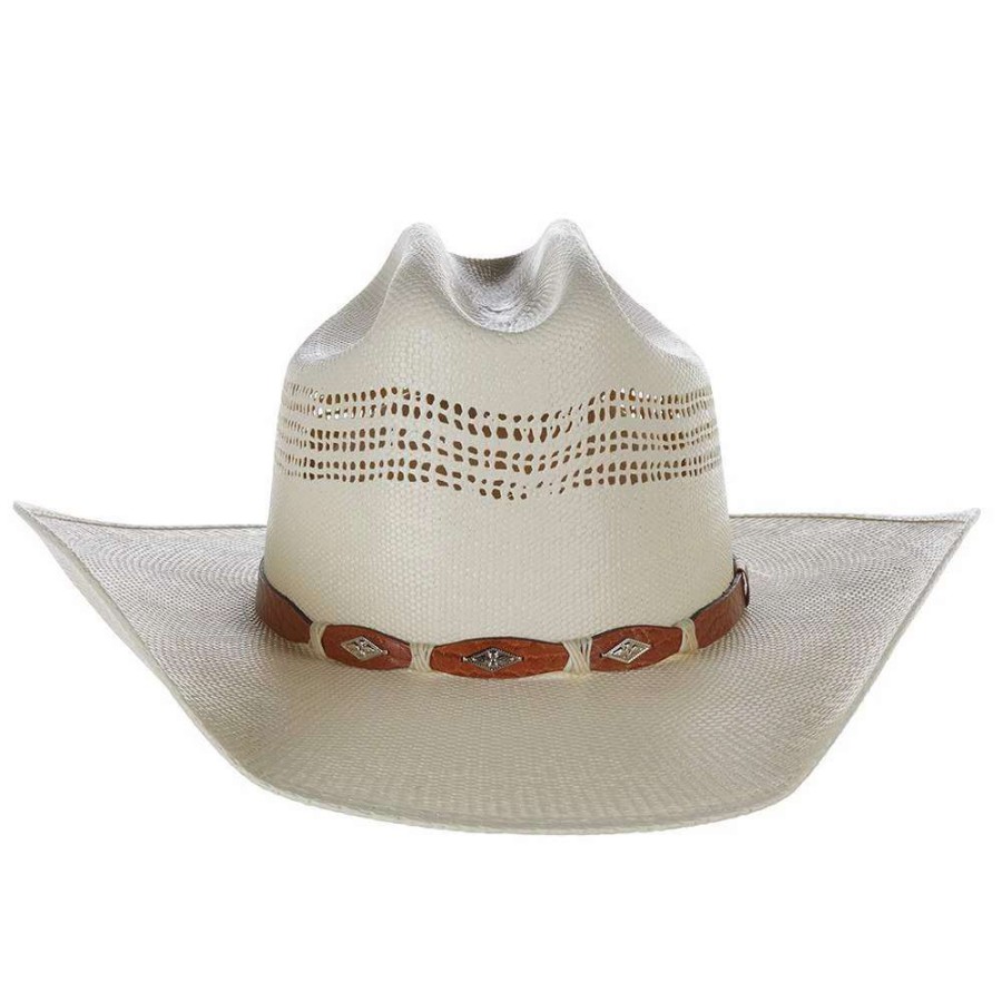 Kids' Cowboy Hats * | Stetson Hats Billy Jr Bangora 3 3/4In. Brim Straw Cowboy Hat