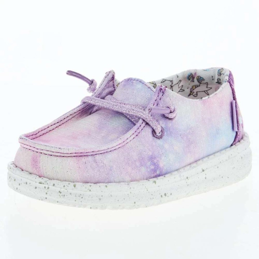 Boots * | Heydude Toddler Hey Dude Wendy Dreamer Unicorn Casual Shoe