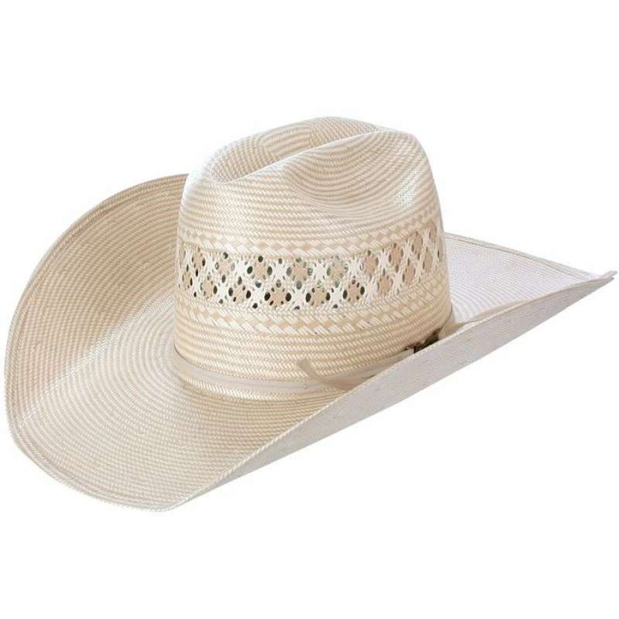 Straw Cowboy Hats * | American Hats 15 Star Tan 4-1/2In. Brim Straw Cowboy Hat