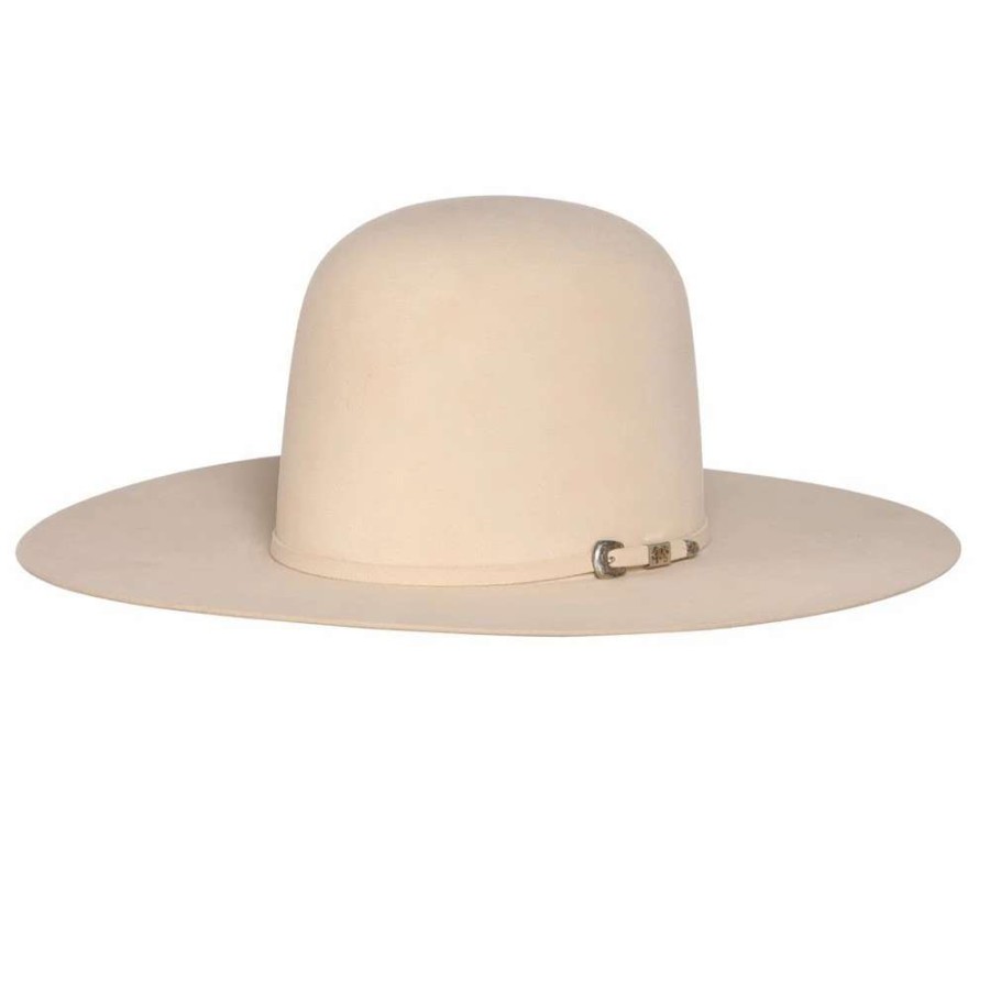 Felt Cowboy Hats * | Jw Brooks Custom Hats 50X Bone 4 1/4` Brim