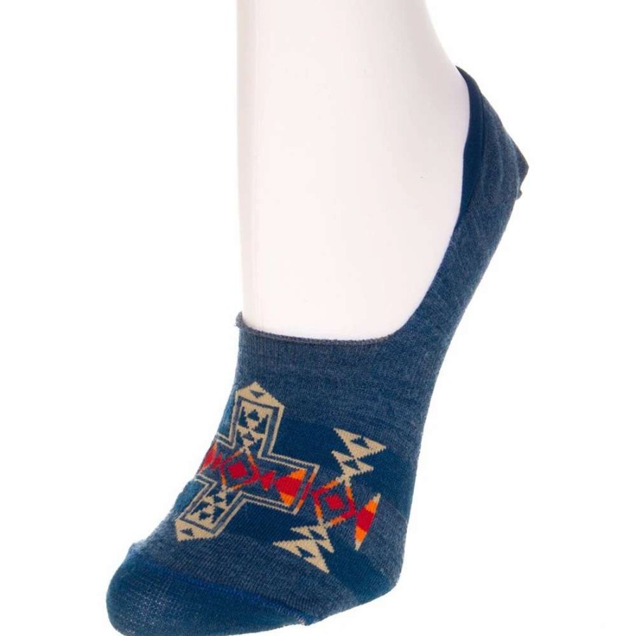 Boots * | Pendleton Woolen Mills Blue Horizon Cross Moc Socks