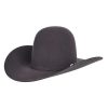 Felt Cowboy Hats * | American Hats 7X Steel 4 /4In. Brim Open Crown Felt Cowboy Hat