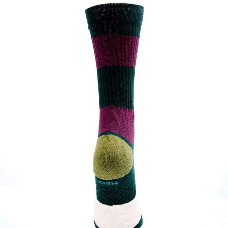 Boots * | Stance Suited Green Stripe Crew Socks