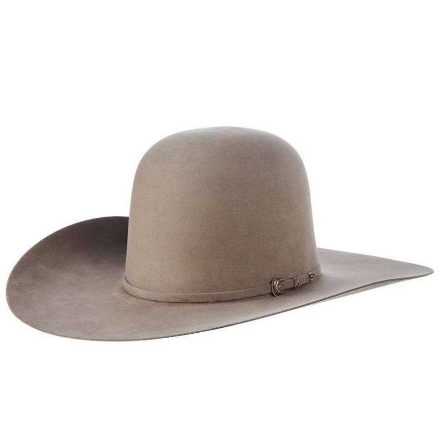 Felt Cowboy Hats * | Rodeo King 60X Pecan Self Band 4 1/2In. Brim Open Crown Felt Cowboy Hat