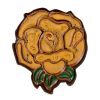 Hat Care & Accessories * | Double J Saddlery Double J Yellow Rose Hat Brooch