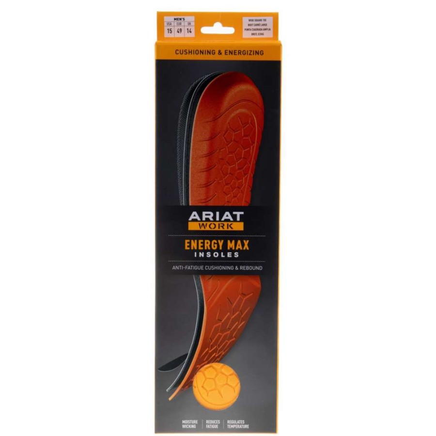 Boots * | Mf Western Products Men'S Ariat Energy Max Work Bootsquare Toe Insole