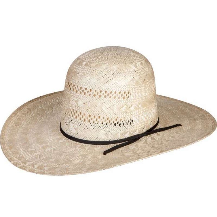 Straw Cowboy Hats * | Rodeo King Rami Open Crown 4-1/2In. Brim Straw Cowboy Hat