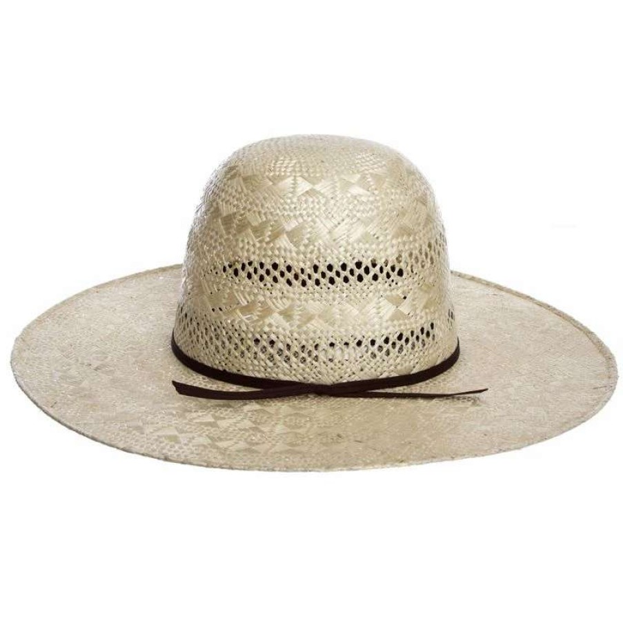 Straw Cowboy Hats * | Rodeo King Rami Open Crown 4-1/2In. Brim Straw Cowboy Hat