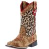 Boots * | Mf Western Products Youth M&F Hannah Leopard Western Boot