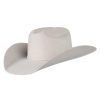 Felt Cowboy Hats * | Mf Western Products Ariat Bone 10X 4 1/4In. Brim Cattlemans Crease Felt Cowboy Hat