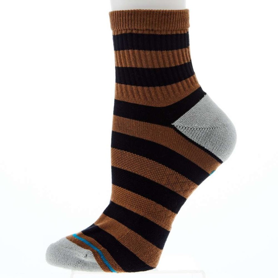 Boots * | Stance Women'S Anything Qtr Blackbrown Socks