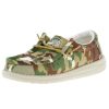 Boots * | Heydude Youth Hey Dude Wally Ripstop Camo Casual Shoe