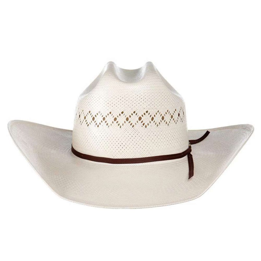 Straw Cowboy Hats * | American Hats American Hat Co Ivory 8400 4 1/4In. Brim Rancher Crease Straw Cowboy Hat