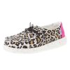 Boots * | Heydude Youth Hey Dude Wendy Cheetah Cat Casual Shoe