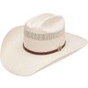 Straw Cowboy Hats * | Resistol 10X Cross Tie Stran Smith Straw Cowboy Hat