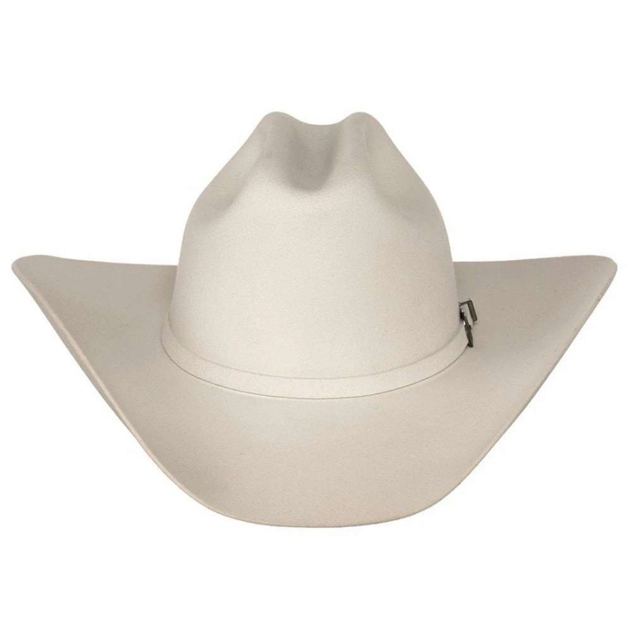 Felt Cowboy Hats * | Resistol 4X Pageant Queen White Felt Cowgirl Hat