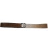 Hat Care & Accessories * | Austin Accent, Inc. Austin Accent Inc. Brown Hair On Hat Band With Square Concho