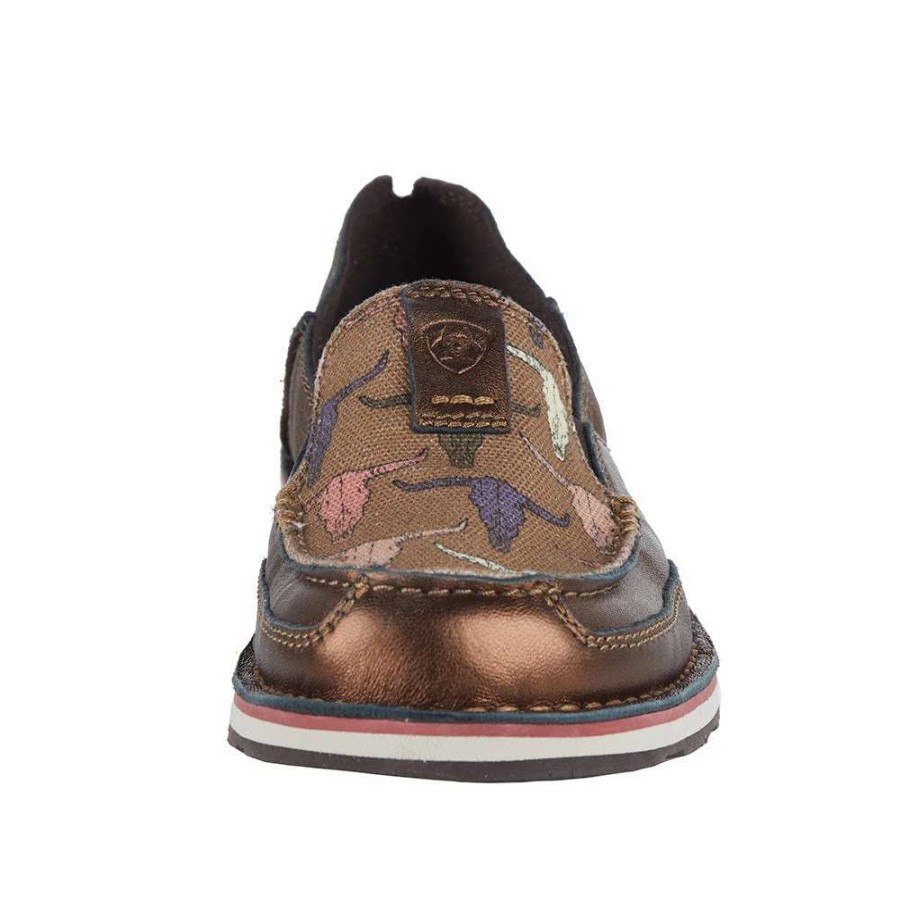 Boots * | Ariat Women'S Cruiser Metallic Bronze Slip On