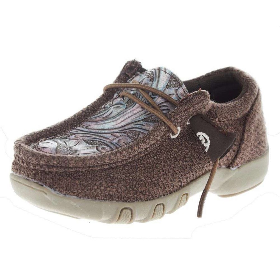 Boots * | Roper Kids Chillin Brown Casual Shoe