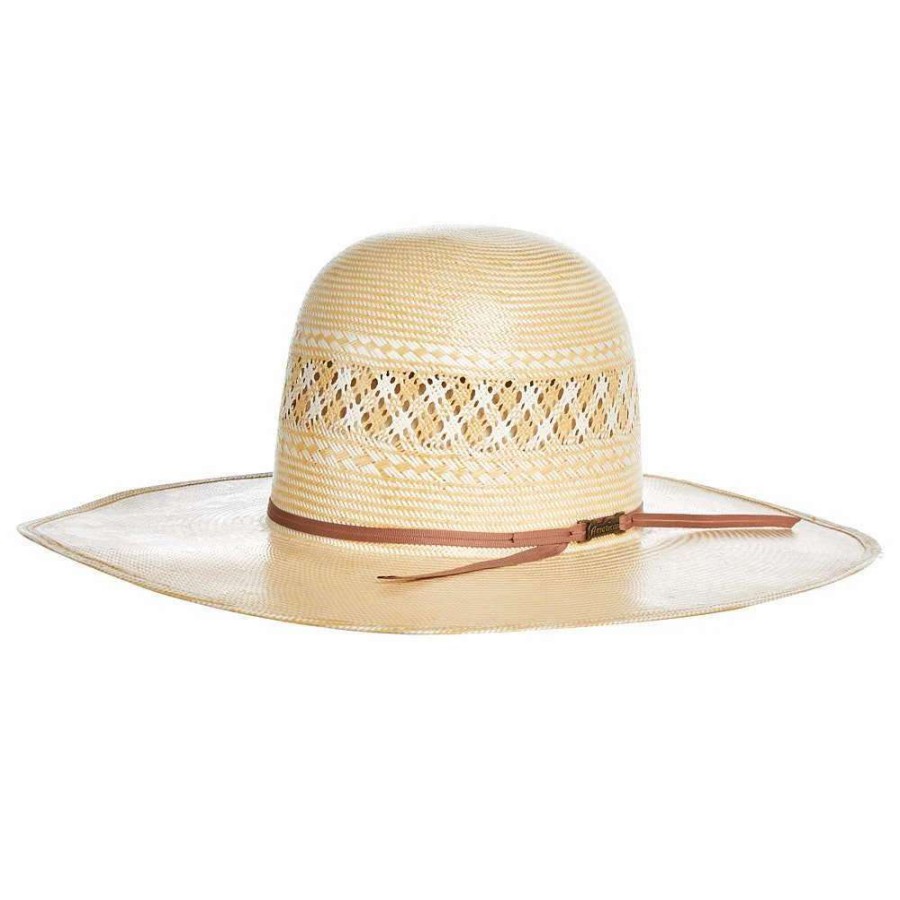 Straw Cowboy Hats * | American Hats 15 Star Wheat 5In. Brim Straw Cowboy Hat