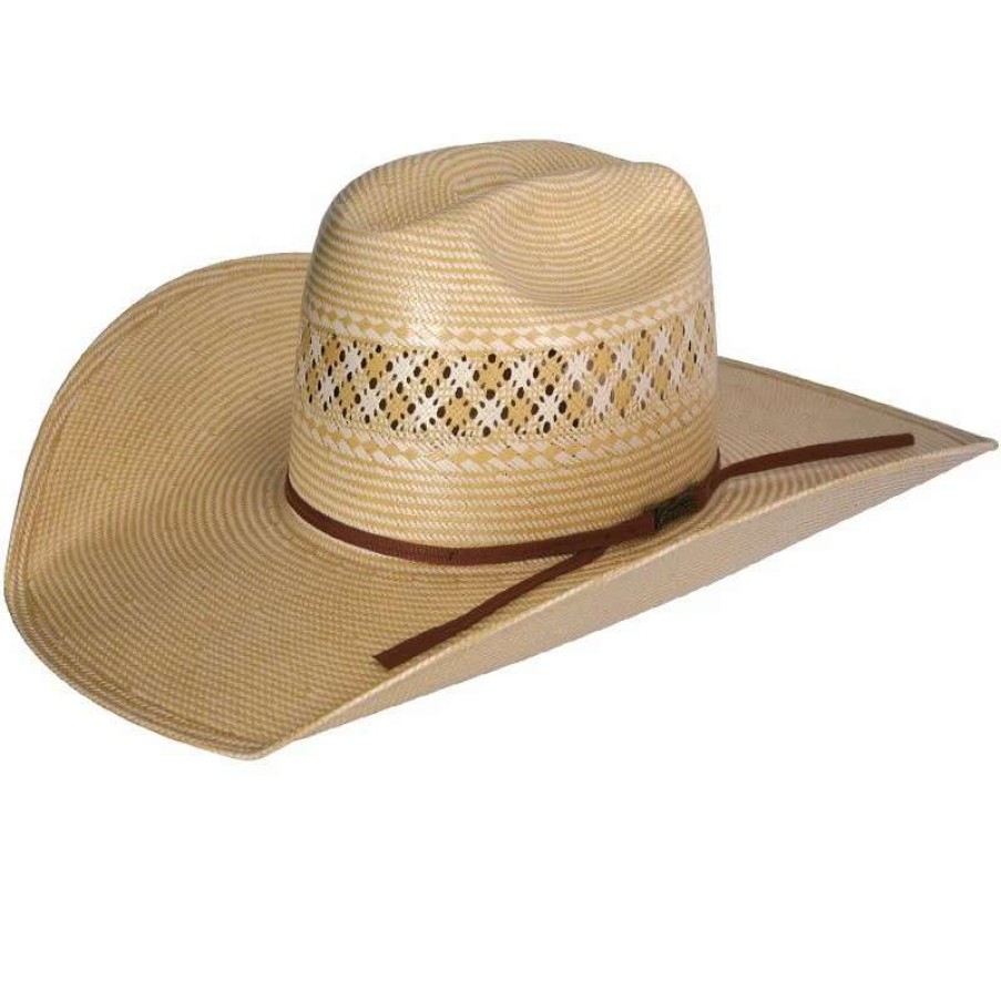 Straw Cowboy Hats * | American Hats 15 Star Wheat 5In. Brim Straw Cowboy Hat