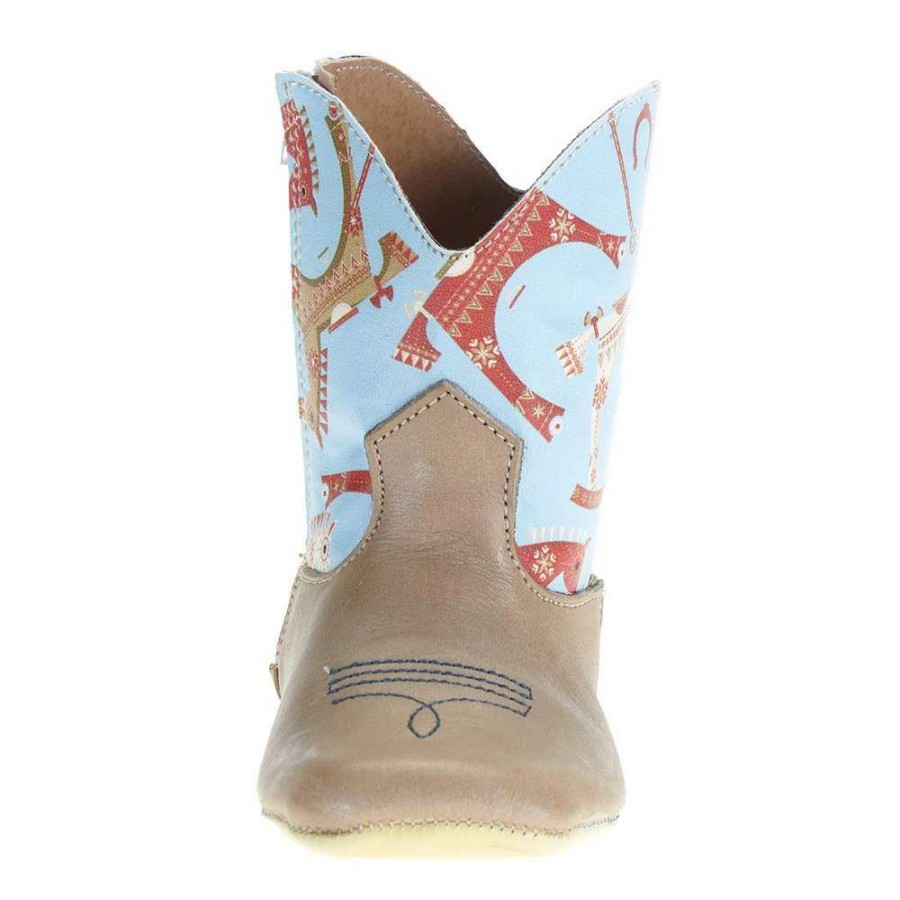 Boots * | Tin Haul Footwear Infant Cowbaby Lil Toy Horse Boots