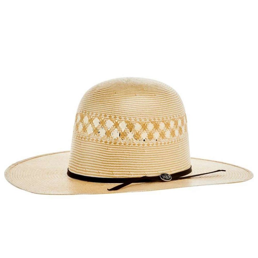 Straw Cowboy Hats * | Mf Western Products Nrs 20X Wheat 4 Inch Brim Open Crown Straw Cowboy Hat