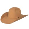 Felt Cowboy Hats * | Rodeo King 7X Camel Self Band 4 1/2` Brim