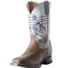 Boots * | Roper Youth Barrel Racer Square Toe Cowgirl Boot